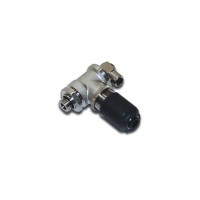 Drosel (Regulator) Pneumatic cu Blocare - Push-In Tub - Filet Exterior BSPP seria 7883 Parker Legris